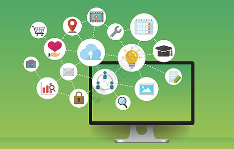 數據安全插畫 計算機軟件技術開發(fā)與銷售的新視角